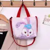 Bolsas Infantiles al por Mayor Niños y Niñas Estilo Coreano Bolso de Hombro Versátil Bolsa de Lona de Dibujos Animados Hermoso Explosivo Bolso de Mano Casual Bolso Pequeño