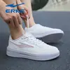 Zapatillas de Mujer Xiguang Hongxing Erke Verano Nuevas Suela Gruesa Aumentadoras de Altura Cuero Impermeables Rosas Zapatillas Air Force One