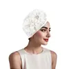 2025 nuevas explosiones moda europea y americana sombrero de India gorro baotou de dos flores desordenadas gorro pullover con taladro caliente