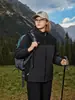 Chaqueta Acolchada con Cuello Alto Integrado y Logo Personalizado, Cálida para Exteriores, Cortavientos e Impermeable, Ropa de Trabajo, Modelo Nuevo