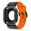 Kit de Banda de TPU Estilo Explorador + Funda Protectora tipo Armadura para Apple Watch 10 / Ultra Se adapta a 44 mm, 45 mm, 46 mm, 49 mm