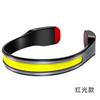 Luz de trabajo nueva de Amazon transfronteriza plástico ABS luz para pesca nocturna luz de libro cabestro cob faro recargable Tipo-C