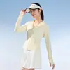 2026 Ropa Nueva de Verano con Protección Solar para Mujer UPF100+ Anti-UV Transpirable Delgada Ropa para la Piel Ropa con Protección Solar para Mujer