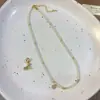 ¡Buena Suerte Pony! Collar de Perlas de Pony con Circonita Brillante para Mujer, Cadena Larga de Suéter de Lujo Ligero de Alta Gama para el Año del Caballo