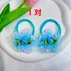 Gomas para el Cabello de Malla con Flores para Niñas, Lindas Diademas para Niñas, Gomas para el Cabello de Bebé que No Dañan el Cabello, Accesorios para el Cabello al por Mayor