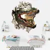 Nuevos adhesivos de pared 3D de fábrica pared rota nave espacial Planeta Dinosaurio sala de estar dormitorio habitación infantil pared de fondo pintura decorativa una variedad