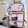La nueva bolsa de almacenamiento para coche de Blue Rain, con un diseño de gato de dibujos animados, es un organizador de coche multifuncional y una bolsa de almacenamiento creativa para el asiento trasero.