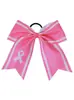 Cinta Rosa de Nuevo Estilo Transfronteriza Día de Concientización sobre el Cáncer de Mama Lazo para el Cabello Elástico Alto Versátil Accesorio para el Cabello Fabricante Mayorista