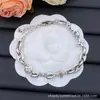 [Novidades Contínuas] Pulseira Cruzada Nova de Alta Qualidade Réplica Lv Letra V com Etiquetas, Artesanato de Ponta Atacado