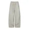Yidao Vintage Otoño 2026 Nuevas Llegadas Pantalones de Chándal con Diseño de Remaches Divididos para Hombre Pantalones Deportivos Sueltos Pantalones Largos Casuales ins