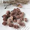 Directo de fábrica espuma de pe simulación flor flor de oso DIY accesorios cabeza de flor rosa corona falsa de boda venta al por mayor