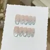 Um olhar sobre [ballet creme] miu é puro desejo de mostrar contas de vidro brancas e transparentes olho de gato laço vestindo armadura