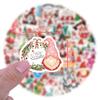 60 nuevas pegatinas navideñas transfronterizas de enanos, pegatinas para ventanas de cristal, diseño de escena, pegatinas navideñas al por mayor