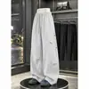 Pantalones de Esquí Impermeables con Forro de Terciopelo para Otoño e Invierno para Hombre, Marca de Moda, Pantalones Cargo Rectos Holgados para Exteriores, Pantalones Casuales Gruesos