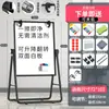 Quadro de Escrita de Quadro Branco Tipo Suporte Vertical Dobrável Branco Classe Infantil Doméstico Magnético Dupla Face Pequeno Quadro Negro Ensino Móvel