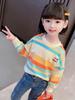 Moletom Camiseta Manga Longa para Meninas Primavera e Outono 2026 Novo Tendência Camiseta Básica para Bebê Menina Top de Outono para Crianças