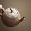 Bule de Chá de Grés Argila de Pedra Antiga Bule Retro Chinês Conjunto Criativo de Chá Kung Fu para Casa Conjunto de Chá Não Quente Presente