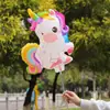 Globo de Foil Grande de Dibujos Animados Nuevo de Duoyang con Pinza, Globo Infantil de Dibujos Animados con Pinza para Puestos Callejeros
