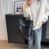 Mochila de estilo coreano para mujer, bolso de PU multifuncional, sencillo y a la moda, informal, de hombro, 2023