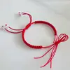 Novo Produto Flor de Gola Pulseira Corda Trançada Pulseira Semi-Acabada Estrela de Cinco Pontas Corda Vermelha Material para Fazer Sozinho Ferramenta de Polimento Joias