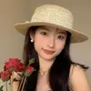 Colección de Sombreros de Paja, Sombreros de Sol de Verano, Sombreros de Sol para Vacaciones con Ala Extra Grande, Para Fotos en la Playa, Sombreros de Sol de Celebridades de Internet, Plegables