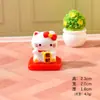 Gato de la Suerte de Dibujos Animados Resina Sala de Estar Decoración del Hogar Hecho a Mano DIY Pegamento de Crema Funda de Teléfono Pasador Hebilla de Zapato Accesorios