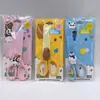 Tijeras de Seguridad Sanrio Stilwell para Niños Dibujos Animados Lindas Estudiantes de Primaria DIY Corte Cuchillo Manual Cubierta Protectora para Cinturón