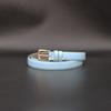 Cinturón de mujer nuevo de 2,5 cm con hebilla de pasador, cinturón fino, sencillo y versátil, cinturón decorativo para jeans, suministro directo de fábrica.
