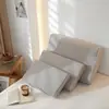 Funda de almohada de algodón puro y látex al por mayor del fabricante, Funda de almohada suave de algodón lavado, Funda para núcleo de almohada de algodón puro 40*60 Sin núcleo