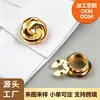 Manicura de Camisa de Aleación Rhinestone Hecha a Medida Europea y Americana, Accesorios Exquisitos, Botones de Gema de Aleación, Botones Decorativos de Moda