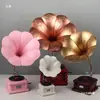 Tocadiscos de Vinilo Adornos Nórdicos de Lujo Ligero Modelo Retro Gramófono Gabinete de Vino Cafetería Decoraciones para Ventanas del Hogar