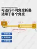 Brazo de pluma plegable retráctil de rotación de 360 grados Luz de muelle de carga logística Puerta de cadena de frío Almacén frío Iluminación de contenedor Luz de muelle