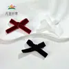 Caja de Regalo para Accesorios de Cabello con Lazo, Botella de Perfume, Accesorios para Ropa, Caja de Regalo Tejida Navideña con Lazo Pequeño, Lazo