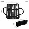 Utensilios para Barbacoa Transfronterizos Acero Inoxidable Parrilla Combinada BBQ Mango de Tubo Pequeño Accesorios para Parrilla de 3 Piezas Herramientas para Barbacoa al Aire Libre