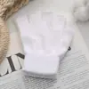 Nuevos guantes de invierno de medio dedo cálidos unisex guantes tejidos para adulto guantes de color sólido Joker venta al por mayor de fábrica