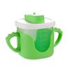 Vaso de agua para niños transfronterizo Vaso de leche con báscula Vaso de agua Vaso para bebés con asa Vaso para beber Vaso con tubo de succión