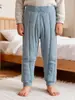 Calça Escolar de Algodão Mágico para Crianças, Calça Térmica Acolchoada de Três Camadas Grossa de Inverno, Calça de Dormir à Prova de Frio para Meninos e Meninas