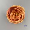 Cabeza de rosa artificial Austin con núcleo de hierba, flor de rosa para salón de bodas, arreglo floral para pared, material de bricolaje, bolsa de flores, flor de seda