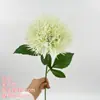 Materiais florais em tons de branco para salões de casamento, móveis para vitrines, adereços de flores de seda para decoração suave, arranjos de flores, marcadores de corredor, buquês artificiais atacado
