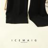 100% Acetato 25 Primavera Nuevo Pantalón de Pierna Ancha con Tirantes Jumpsuit Holgado Slim con Caída