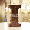 Suministro Decoración del Hogar Artesanía Regalo Lámina de Hierro Retro Lámpara de Letra LED Adorno de Escritorio Luz Nocturna