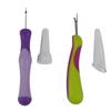 C31921520 cuchillo para quitar hilos Nuevo mango morado afilado Mango verde cuchillo para quitar hilos Bordado de punto de cruz DIY eliminación de hilo