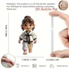 Cruzamento de Fronteiras Novo Acrílico Plano Fofo Pequena Figura Pingente Decoração de Carro Desenho Animado 2026 Decoração de Interior de Carro