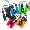 H542 corda de pular para fitness de estudante corda de pular de plástico para treinamento alça com rolamento corda de pular corda de PVC corda de pular teste