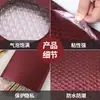 Venta Directa de Fábrica de Bolsas de Burbujas Mate Color Vino Tinto Espesadas a Prueba de Golpes con Recubrimiento de Aluminio para Entrega de Logística Transfronteriza, Bolsas de Burbujas Impermeables