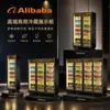 Congelador de barra Congelador de cerveza comercial Congelador de bebidas de doble puerta Vitrina para conservación de alimentos Refrigerador de supermercado de tres puertas
