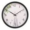 Reloj de pared LED luminoso con control de voz inteligente, personalidad creativa, estilo chino nuevo, reloj de pared luminoso para sala de estar del hogar, reloj