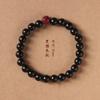 Rosario Zen Sándalo Mezclado con Cuentas de Loto de Arena Oro Púrpura Buena Suerte con Pulseras para Parejas Masculina y Femenina Pulseras de Bosque para Mejores Amigos
