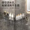 Estante de Almacenamiento para Inodoro Espejo de Esquina para Inodoro Lavabo Frontal Mesa de Lavado Estante de Baño Montado en Pared sin Taladro