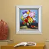 Nuevo Bordado de Cinta Bordado Estéreo Hecho a Mano diy Pintura Colgante Sala de Estar Dormitorio Estudio Bolsa de Materiales Kit Paquete de Flores Pintura Colgante